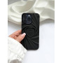Силіконовий чорний брендовий на iPhone 14 pro max